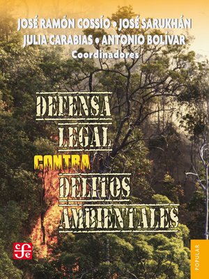 cover image of Defensa legal contra delitos ambientales